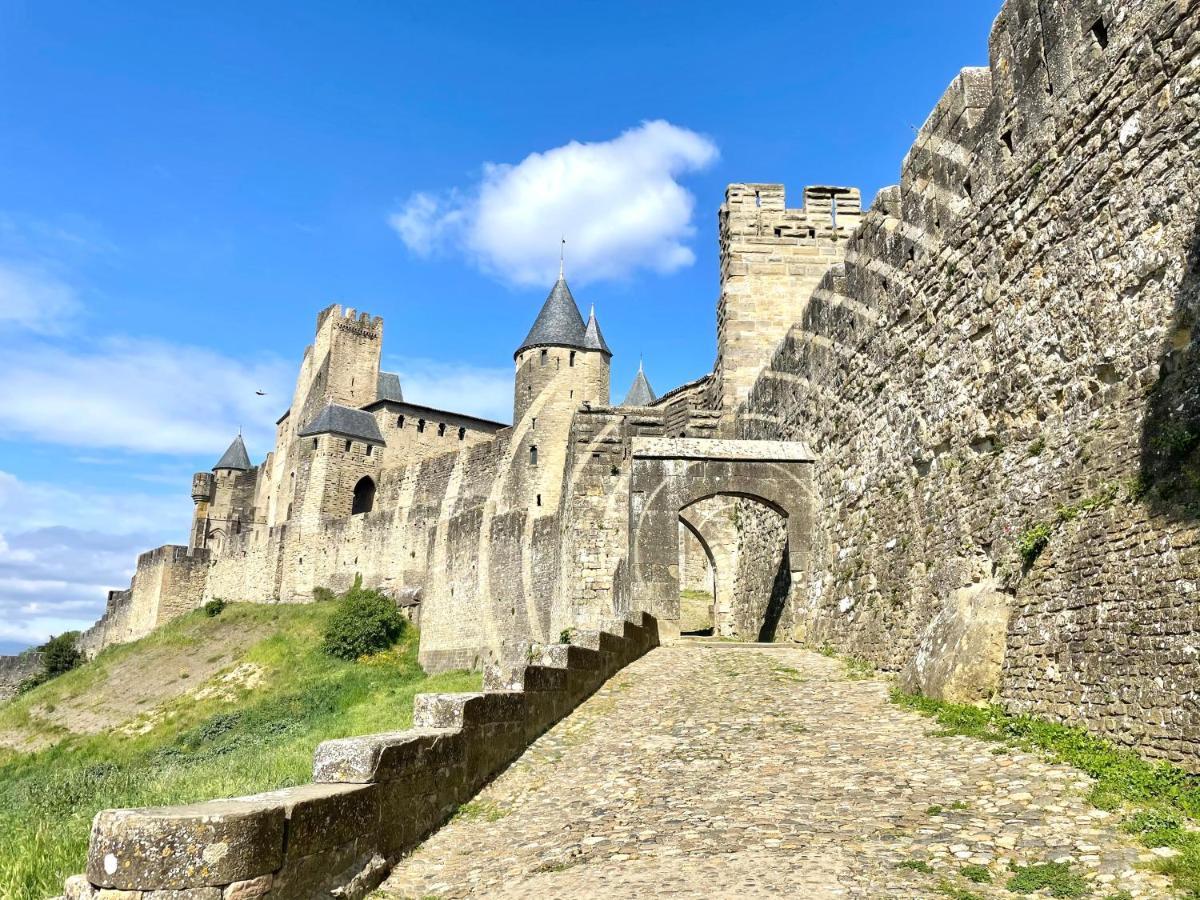 L'Ecrin De La Cite, Coeur De Vignes - Vivez Une Experience Inoubliable ! Carcassonne Eksteriør bilde