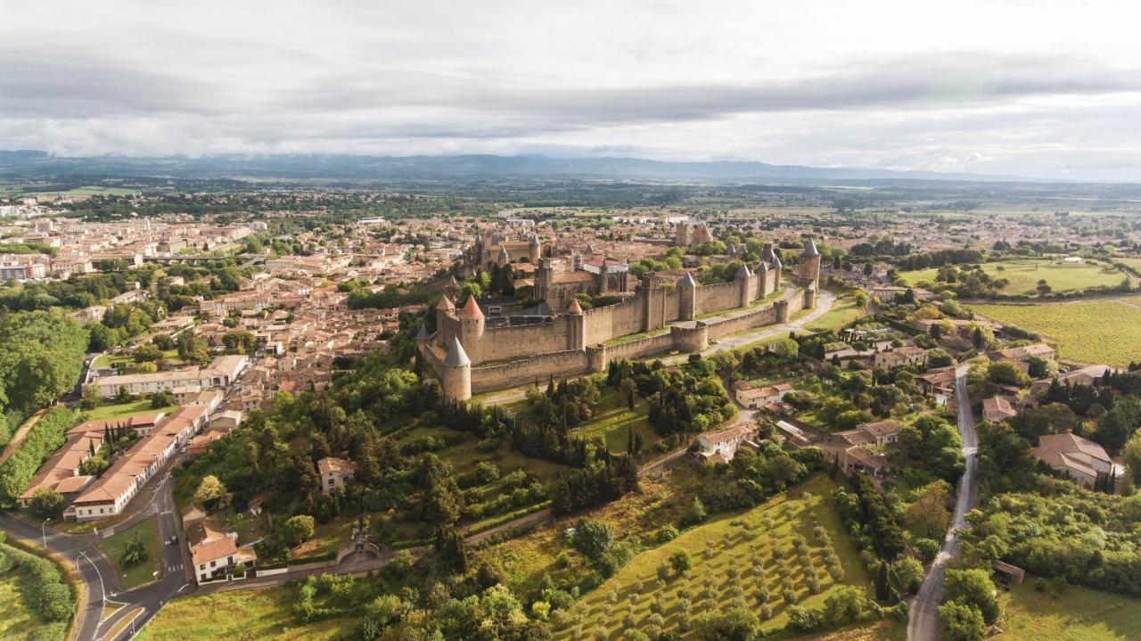 L'Ecrin De La Cite, Coeur De Vignes - Vivez Une Experience Inoubliable ! Carcassonne Eksteriør bilde